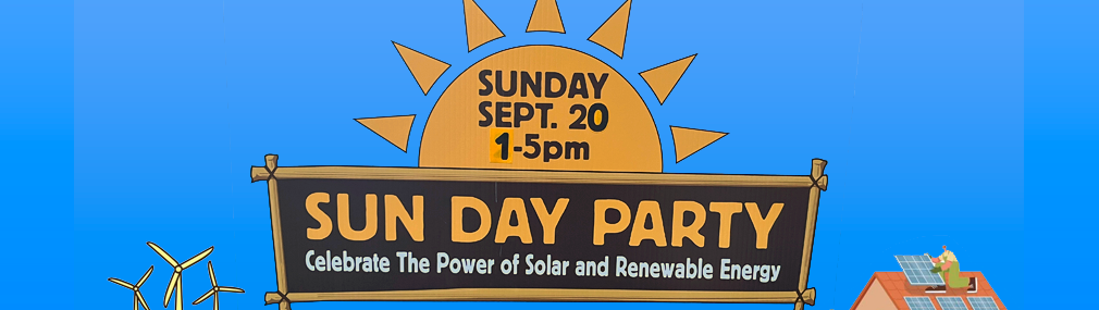 Sun Day Party! September 20th